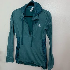 - EUC ADIDAS CLIMAWEAR RUNNING ZIP PULLOVER …